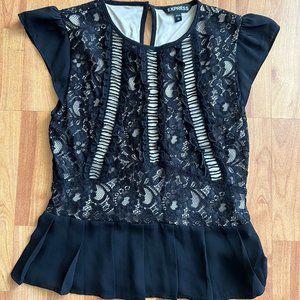 Express lace top